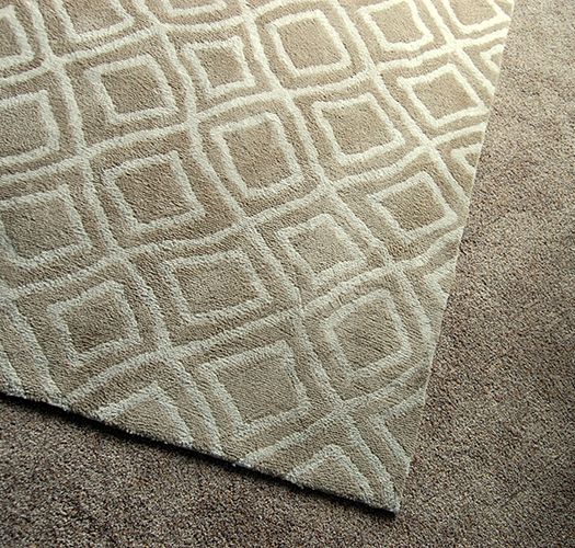 Beige carpet samples